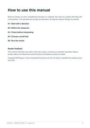 Page 2 of Better Business Decisions with Data