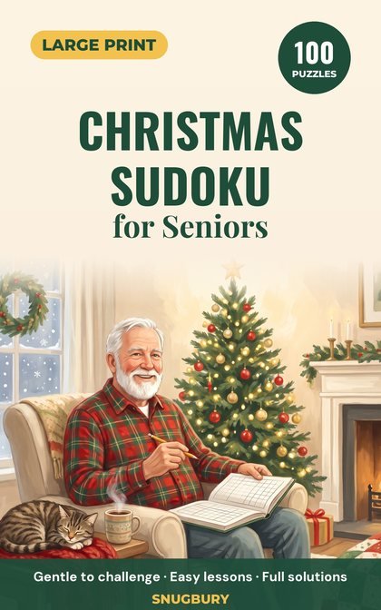 Cover of Large Print Christmas Sudoku for Seniors