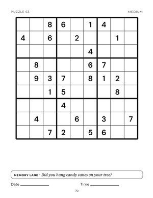 Page 70 of Large Print Christmas Sudoku for Seniors