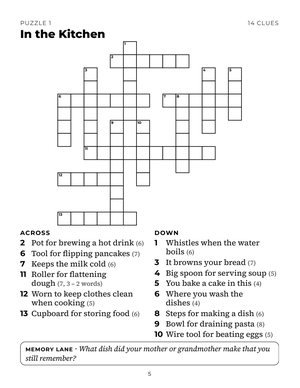 Page 5 of Large Print Easy Crosswords for Seniors