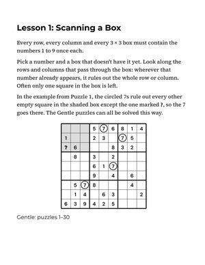 Page 5 of Large Print Sudoku for Seniors