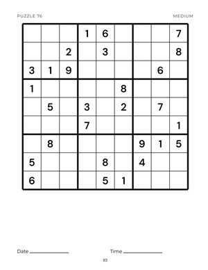 Page 83 of Large Print Sudoku for Seniors