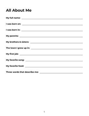 Page 5 of Nostalgic Word Search & Memory Journal for Seniors
