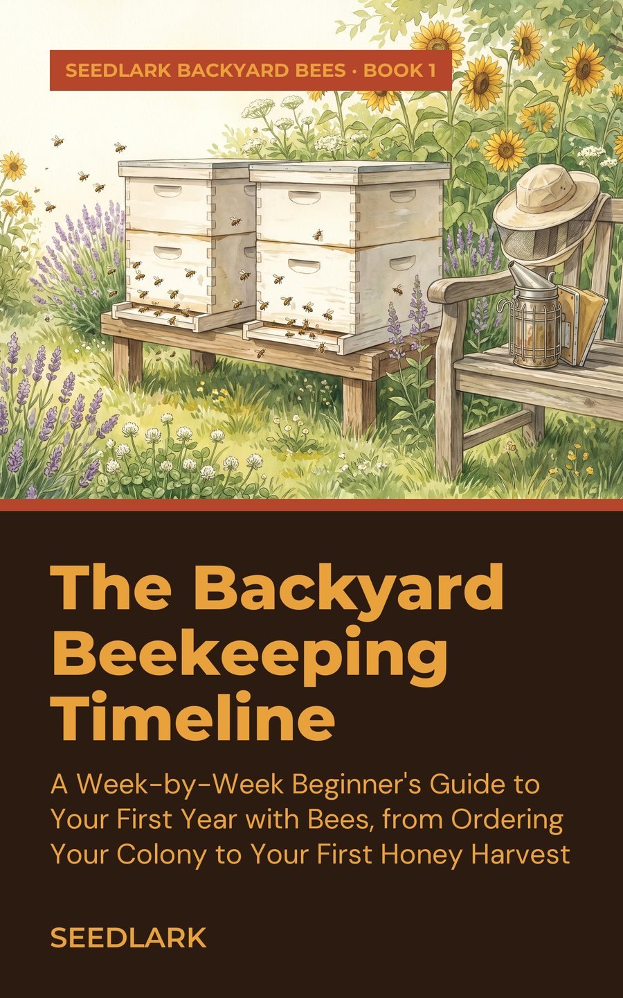 Cover of The Backyard Beekeeping Timeline