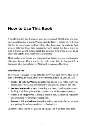 Page 4 of The Backyard Beekeeping Timeline