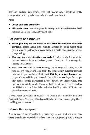 Page 65 of The Backyard Compost Timeline