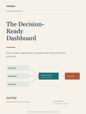 Page 1 of The Decision-Ready Dashboard