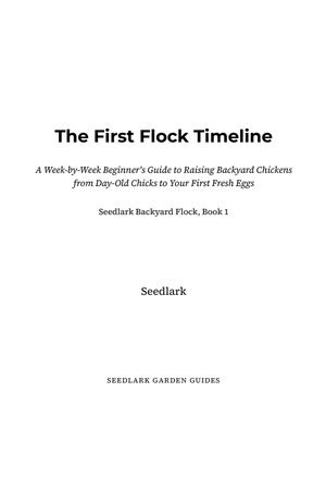 Page 1 of The First Flock Timeline